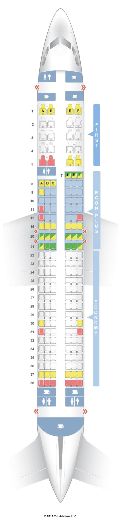 boeing 737-900 seating|SeatGuru Seat Map United.